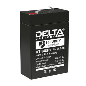 Свинцово-кислотный аккумулятор Delta DT 6028