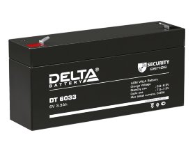 Свинцово-кислотный аккумулятор Delta DT 6033 (125)