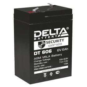 Свинцово-кислотный аккумулятор Delta DT 606